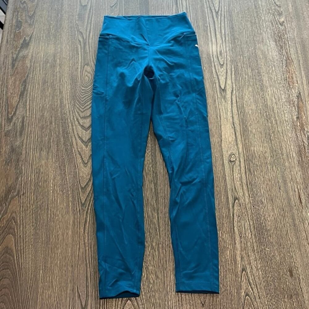 Victoria's Secret PINK Ultimate Leggings High-Rise Pockets Pull-On Blue Size XS